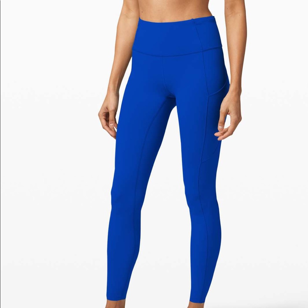 NWOT Lululemon Fast and Free Tights 25’’